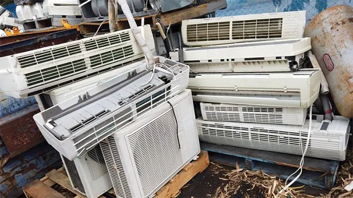 Old AC and HVAC Scrap